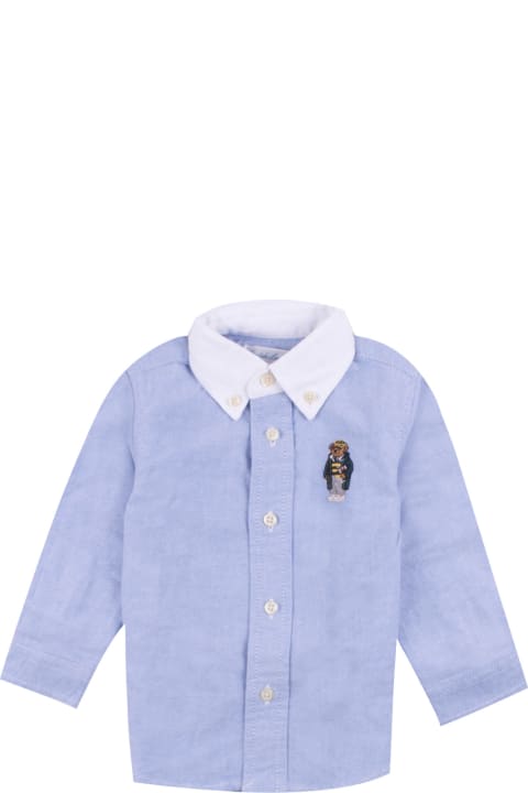 Ralph Lauren Shirts for Baby Boys Ralph Lauren Cotton Shirt