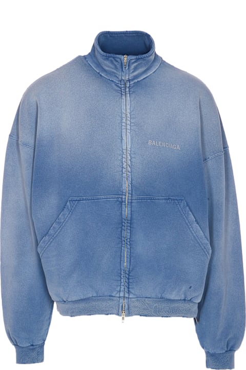 أدوات منزلية Balenciaga Logo Zip Up Jacket