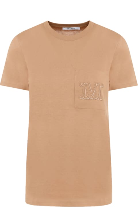 Max Mara Topwear for Women Max Mara Papaya T-shirt