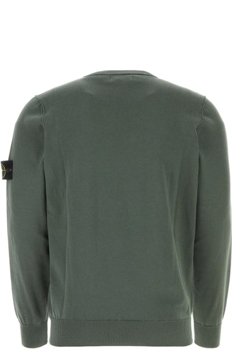 Sage Green Cotton Sweater