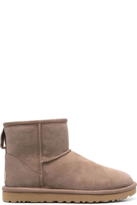 UGG Boots for Women UGG Beige Classic Mini Ii Ankle Boots