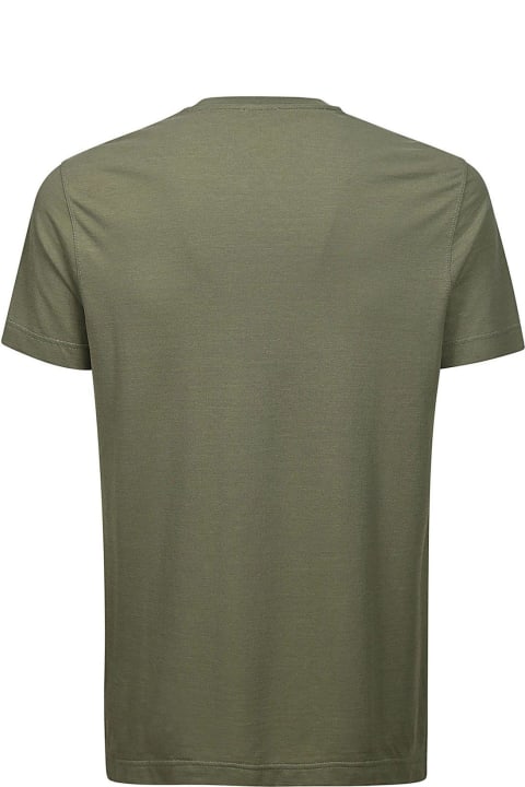 Zanone Topwear for Men Zanone Short-sleeved Straight-hem Crewneck T-shirt