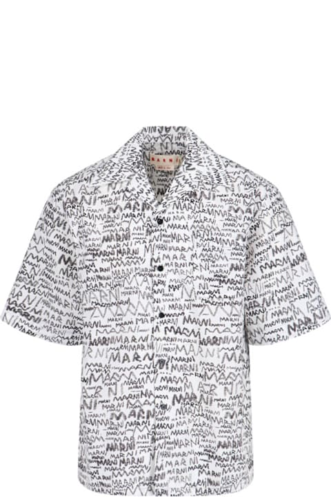 Homeware Marni 'scribble' Bowling Shirt