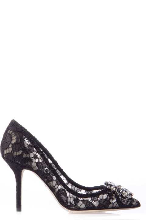 Homeware Dolce & Gabbana Rainbow Lace Pump With Brooch