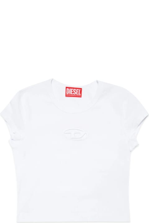 Fashion for Girls Diesel Diesel T-shirts And Polos White