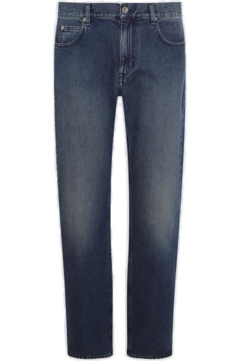 Jeans for Men Isabel Marant Logo-patch Straight-leg Jeans