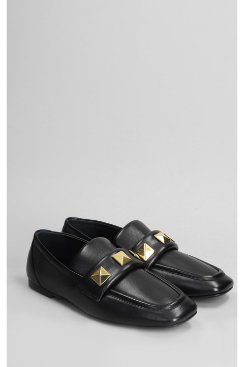 Fabio Rusconi Flat Shoes for Women Fabio Rusconi Loafers In Black Leather