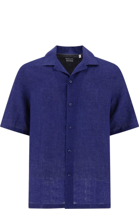 Brunello Cucinelli Clothing for Men Brunello Cucinelli Buttoned Short-sleeved Shirt