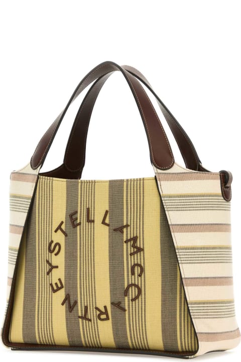 ウィメンズ Stella McCartneyのトートバッグ Stella McCartney Printed Fabric Stella Logo Handbag