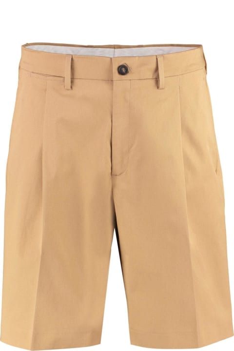 Golden Goose Pants for Men Golden Goose Logo Patch Chino Shorts