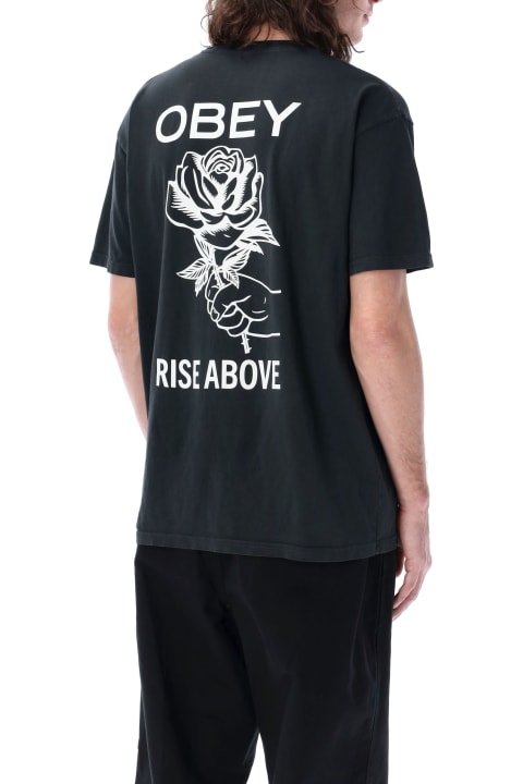 Obey for Men Obey Rise Above Rose Pigment T-shirt