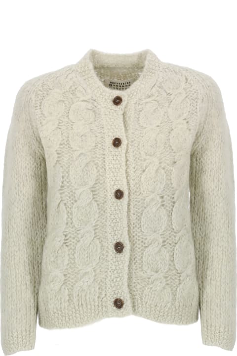 Sweaters Sale for Women Maison Margiela Viscose Knitted Cardigan