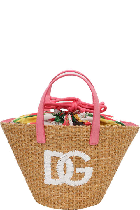 Dolce & Gabbana for Girls Dolce & Gabbana D&g Straw Bag