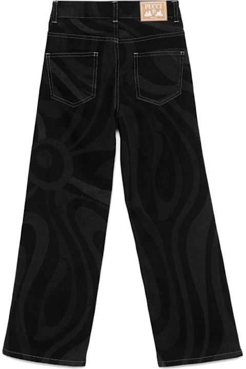 Pucci for Kids Pucci Jeans Gamba Ampia