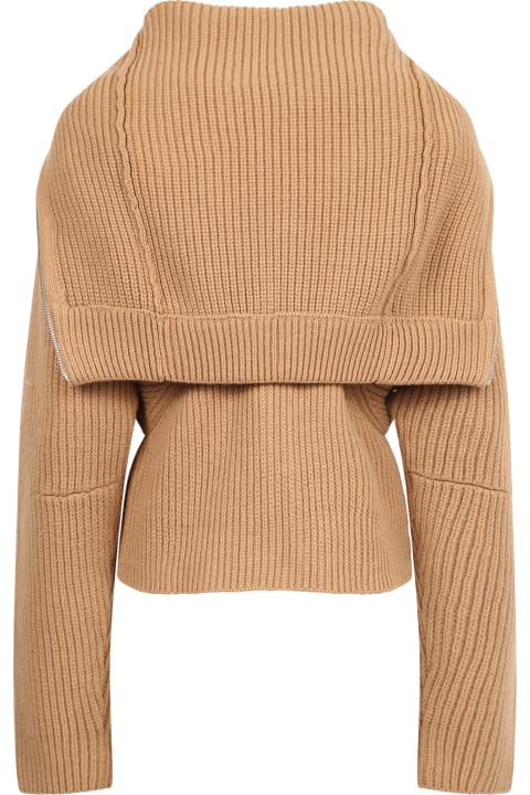 AMBUSH for Women AMBUSH Folded-collar Zipped Cardigan