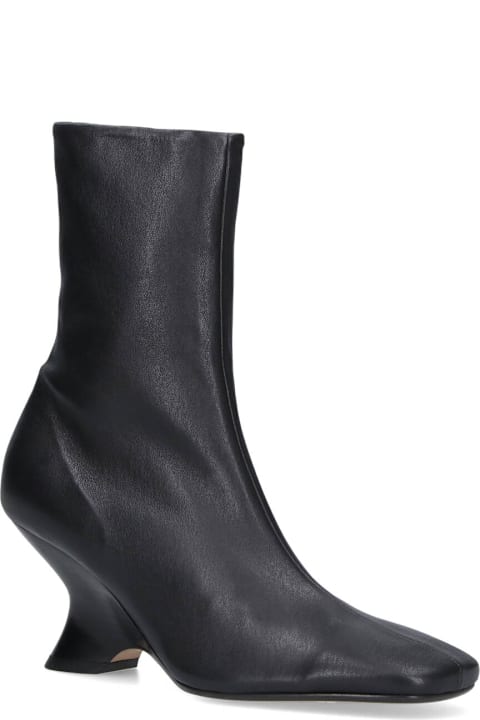 Homeware Dries Van Noten Leather Ankle Boots