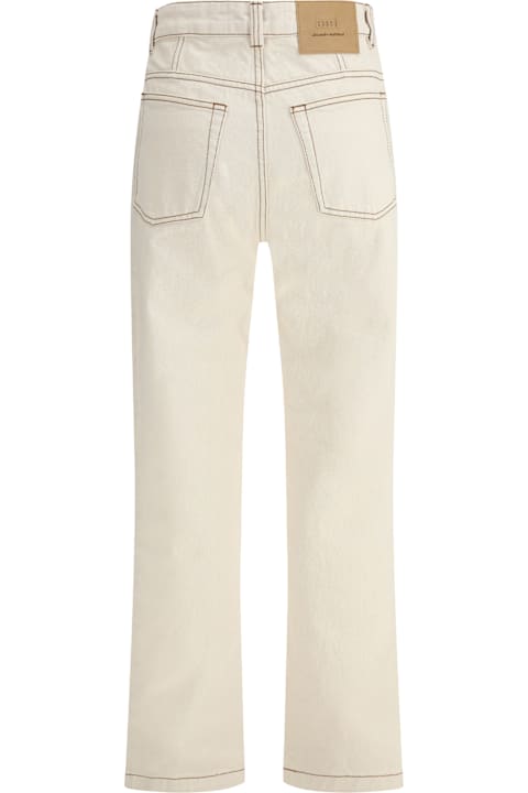 Ami Alexandre Mattiussi لـ Women Ami Alexandre Mattiussi Straight Jeans