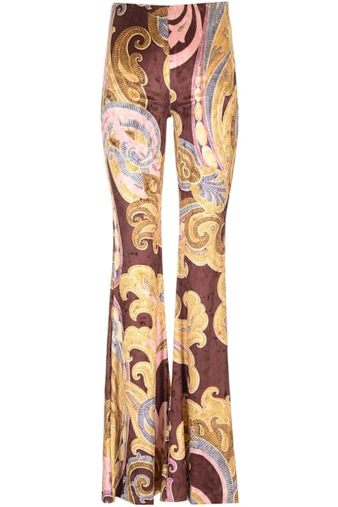 Etro Pants & Shorts for Women Etro Stretch Chenille Trousers