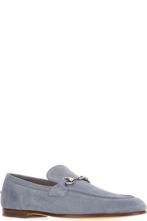 Gucci Loafers & Boat Shoes for Men Gucci Air Force Blue Suede Loafers