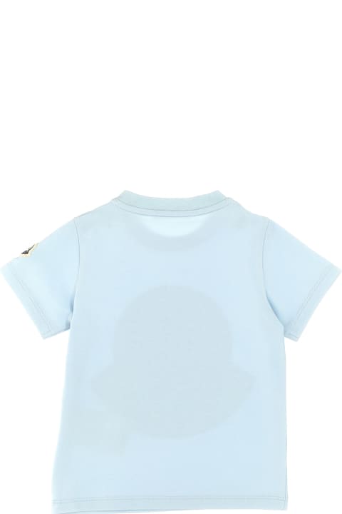 Sale for Baby Boys Moncler Logo Print T-shirt