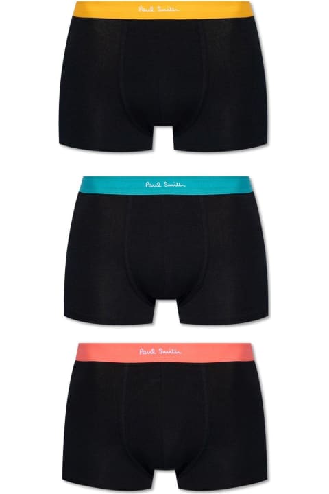 Underwear for Men Paul Smith Boxers Three Pack