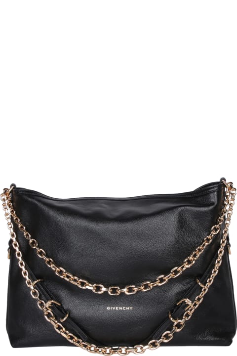 Givenchy Shoulder Bags for Women Givenchy Voyou Medium Black Bag