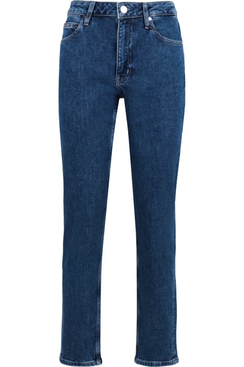 ウィメンズ Calvin Kleinのデニム Calvin Klein 5-pocket Straight-leg Jeans