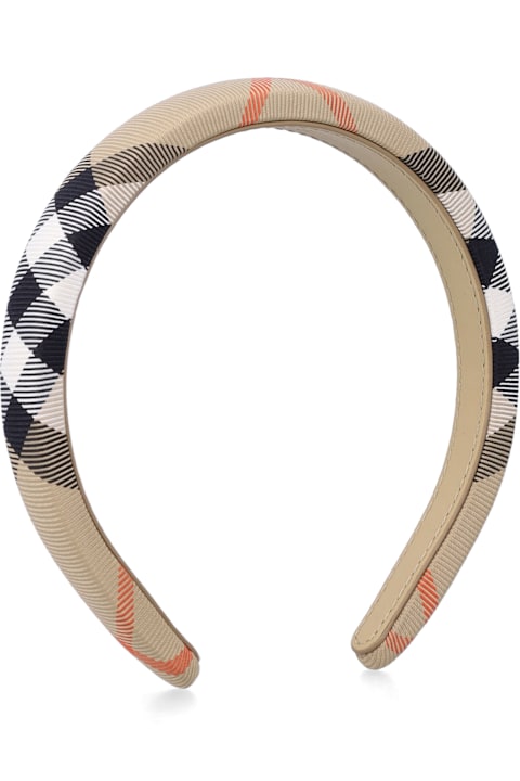 Homeware Burberry Burberry Girl's Check Headband