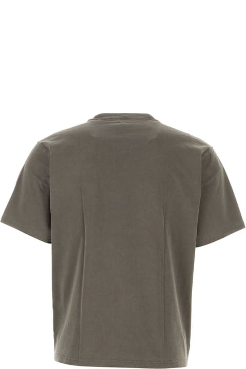 メンズ Nanushkaのウェア Nanushka Dark Grey Cotton Reece T-shirt
