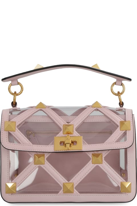 Bags Sale for Women Valentino Garavani Roman Stud Pvc Handbag