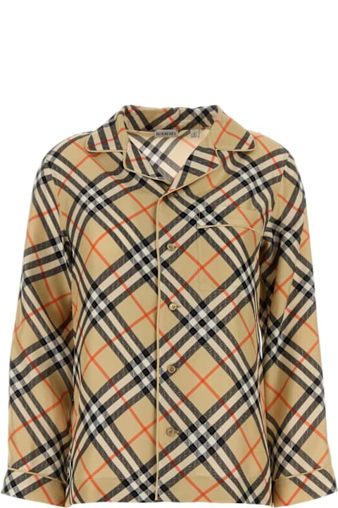 Burberry Topwear for Women Burberry Embroidered Silk Shirt