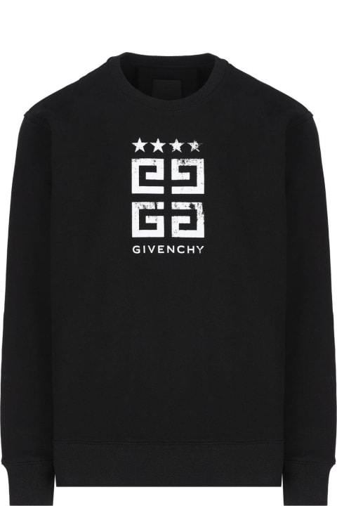Givenchy Clothing for Men Givenchy Logo Printed Crewneck Sweatshirt