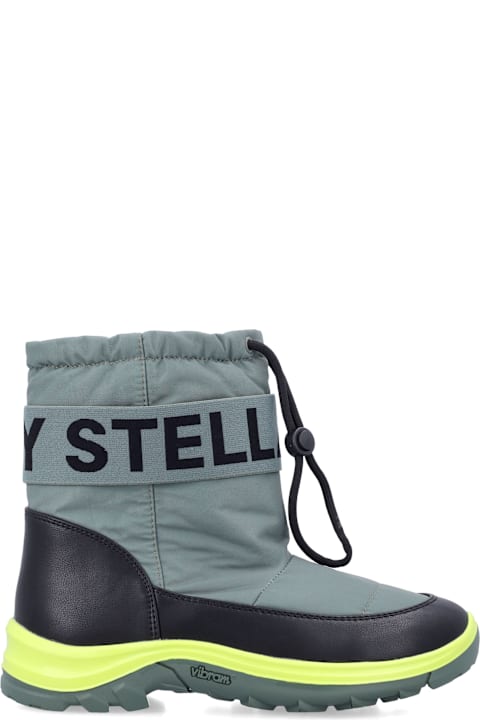 Homeware Stella McCartney Kids Stella Mccartney Kids Green Snow Boots