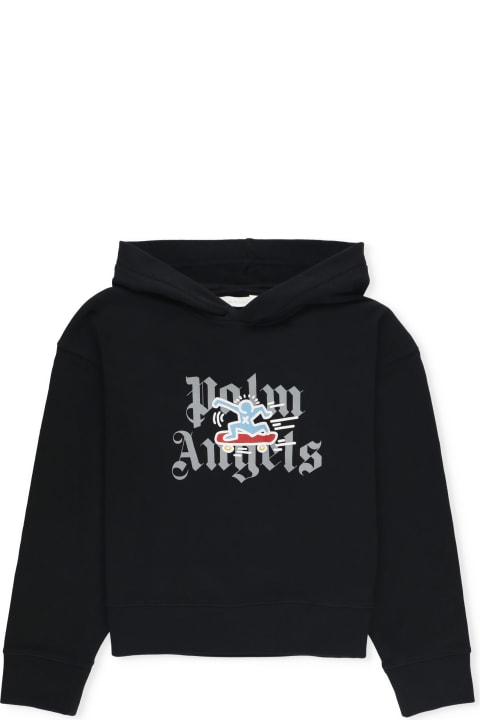 Sweaters & Sweatshirts for Boys Palm Angels Hoodie With Print