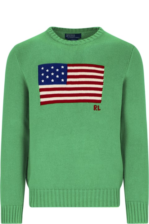 Polo Ralph Lauren Sweaters for Men Polo Ralph Lauren Iconic Embroidery Sweater