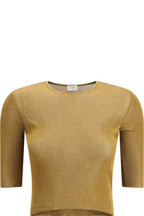 Saint Laurent Topwear for Women Saint Laurent Short-sleeved Top