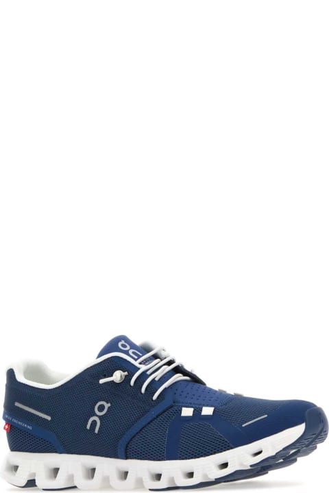 ON Sneakers for Women ON Blue Fabric Cloud 5 Sneakers