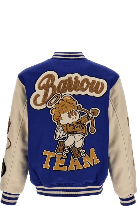 Embroidery Bomber Jacket And Patches