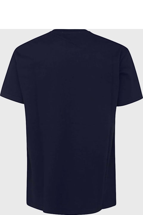 Vivienne Westwood Men Vivienne Westwood Navy Blue Cotton T-shirt