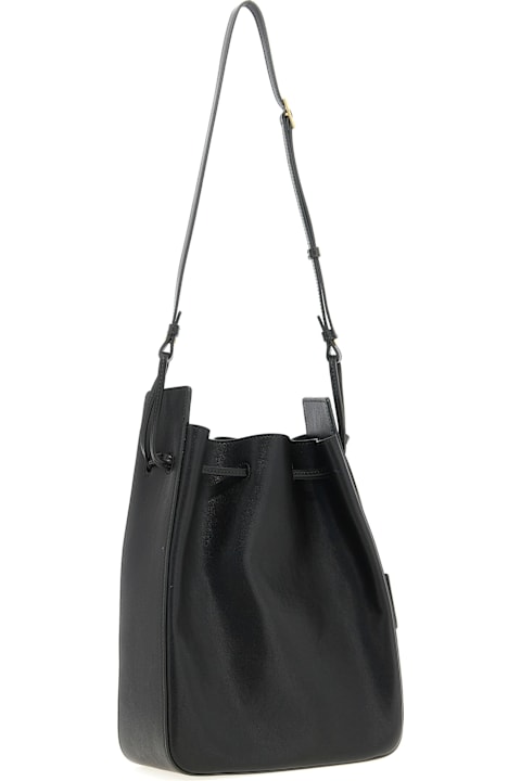 Saint Laurent Bags for Women Saint Laurent Large Leather Bucket Bag