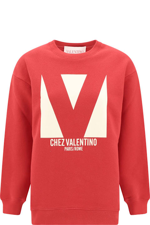 Fleeces & Tracksuits for Women Valentino Maxi Logo Sweatshirt