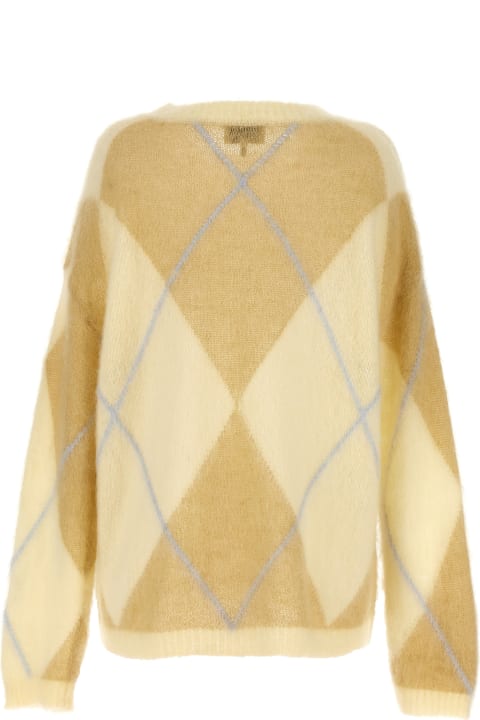 Homeware Ganni Brown Mohair Blend Sweater