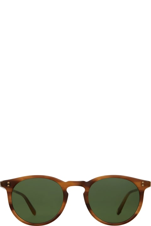 Garrett Leight Eyewear for Men Garrett Leight Carlton Sun Bio Blonde Tortoise/bio Green Sunglasses
