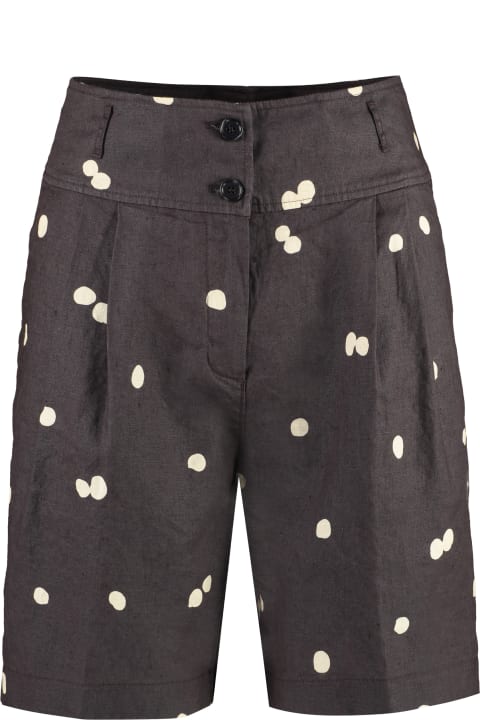 Aspesi for Women Aspesi Polka-dot Cotton Bermuda-shorts