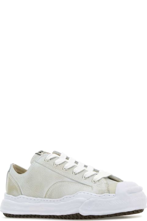 Mihara Yasuhiro Sneakers for Men Mihara Yasuhiro Ivory Leather Sneakers
