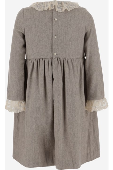 Bonpoint لـ Kids Bonpoint Wool Blend Dress