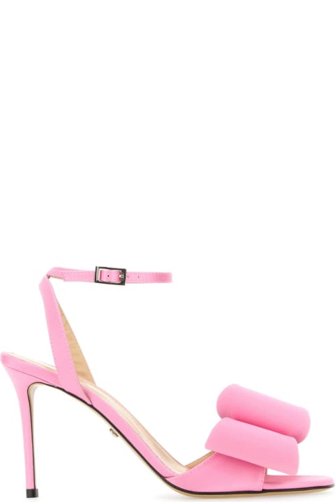 Fashion for Women Mach & Mach Pink Satin Sandals