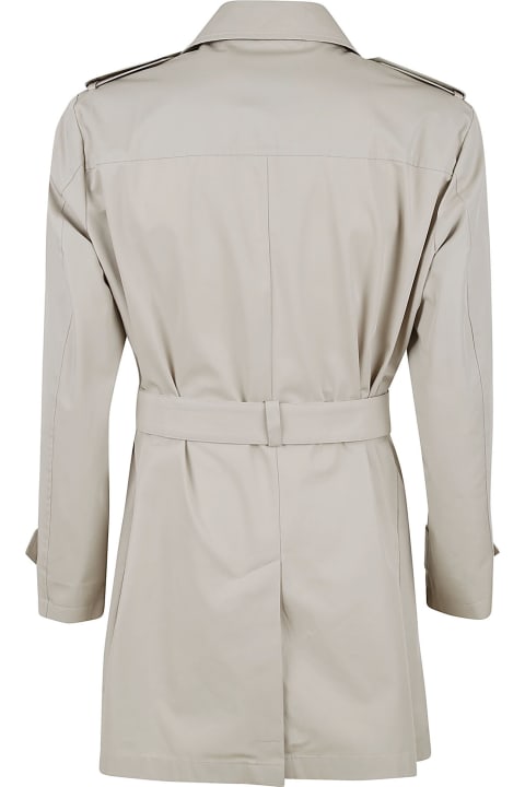 Fay for Men Fay Belted Double-breasted Trench