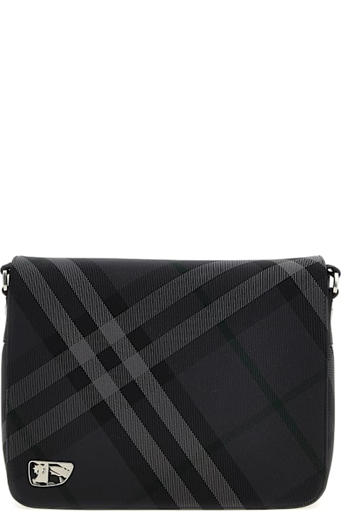 Burberry Shoulder Bags for Men Burberry 'grid Messenger' Crossbody Bag