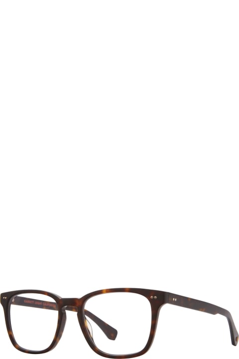 Garrett Leight Eyewear for Men Garrett Leight Earvin Bio Matte Cookie Tortoise Glasses